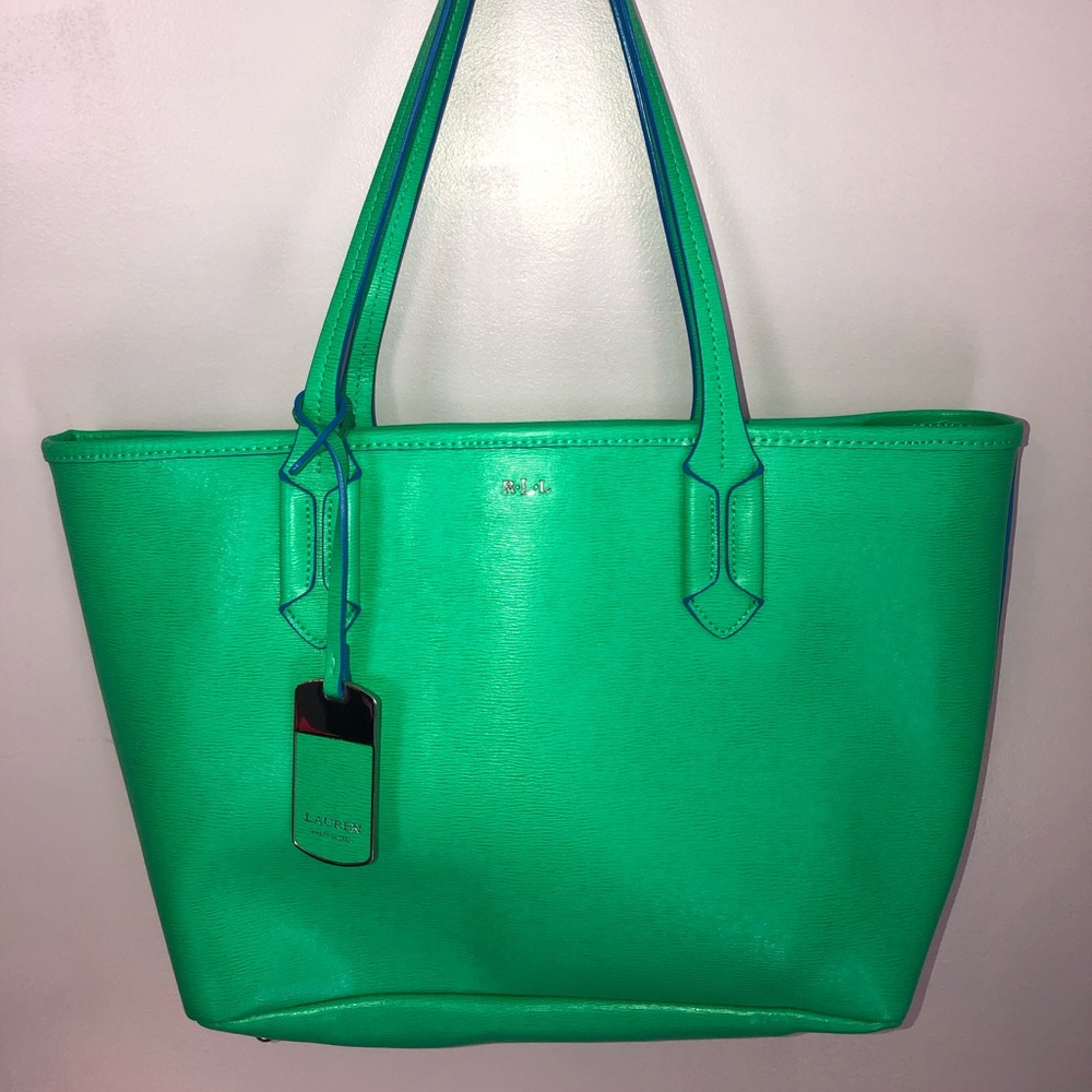 Ralph Lauren Leather Tote